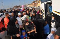 بالصور: الفوج الرابع من معتمري مدينة يافا يعودون إلى ديارهم بسلام